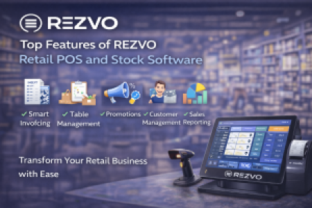 Learn about the features of the ＲΞＺＶＯ Retail POS and Stock Software